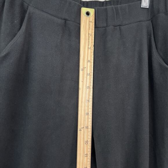 Tov Los Angeles Fleece Pants Women 38 2/4 Paper Bag Hem Soft Eclectic Boho Comfy - Picture 4 of 9